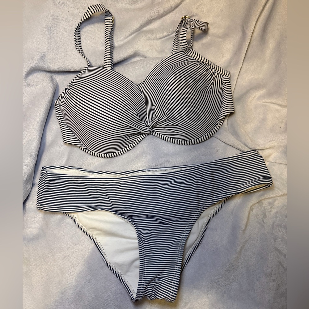 Xhilaration Striped Bikini